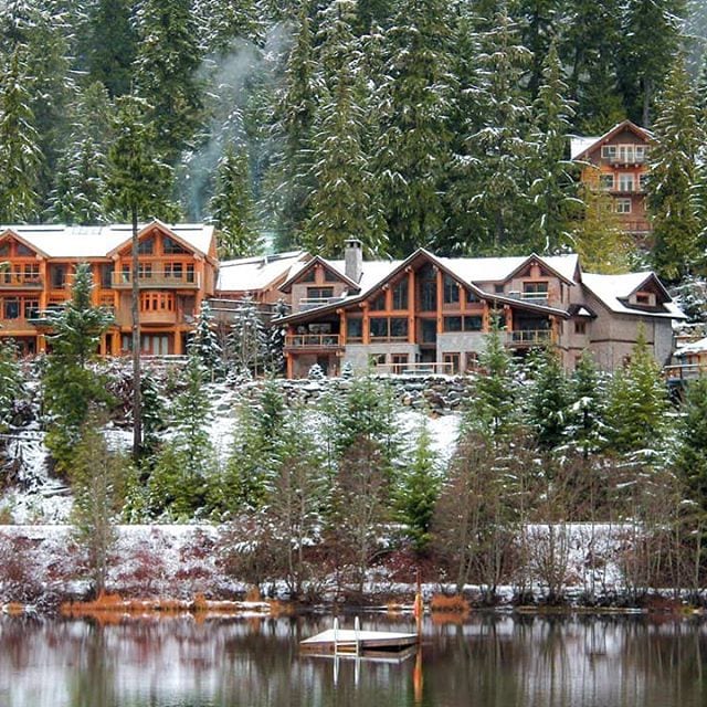 houses on alpha lake whistler