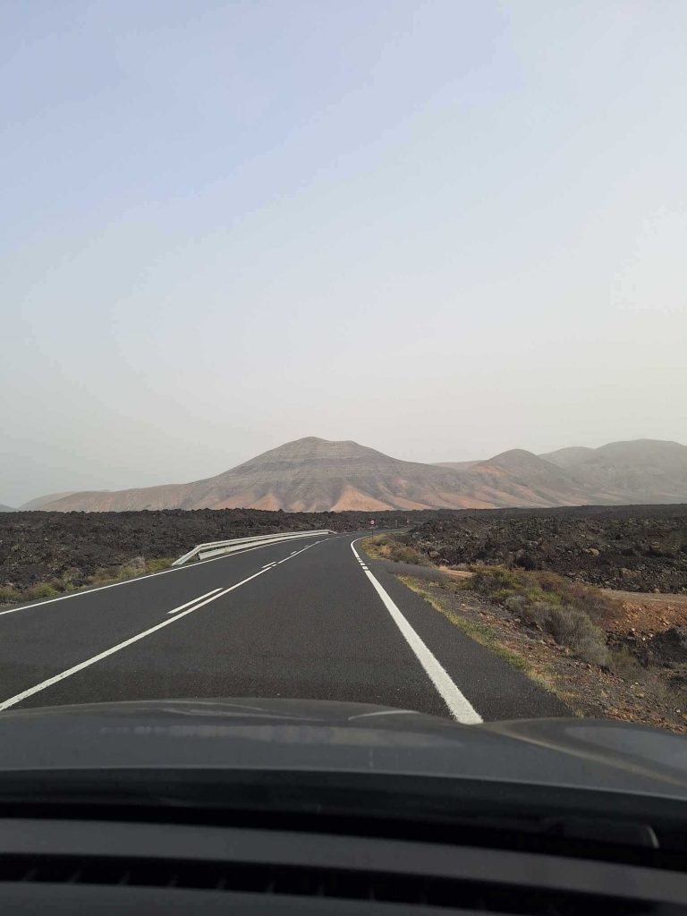 road to caleta de famara