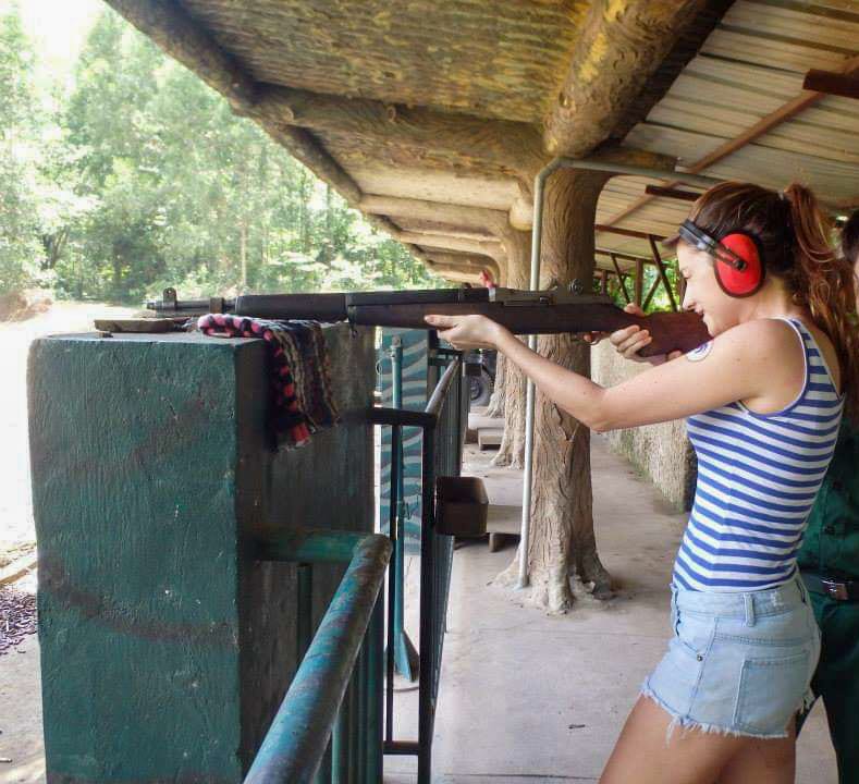 Chu Chi tunnels shooting range