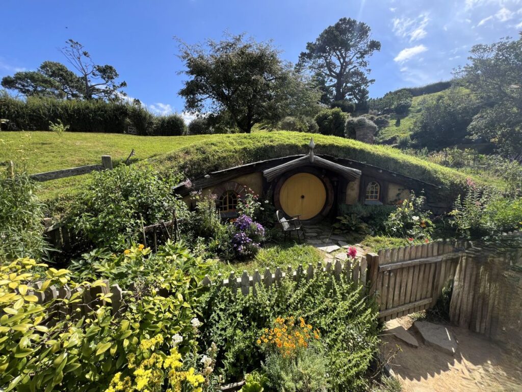hobbit house yellow door