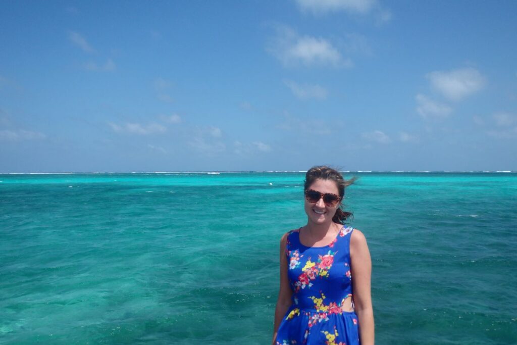lady ambergris caye pier
