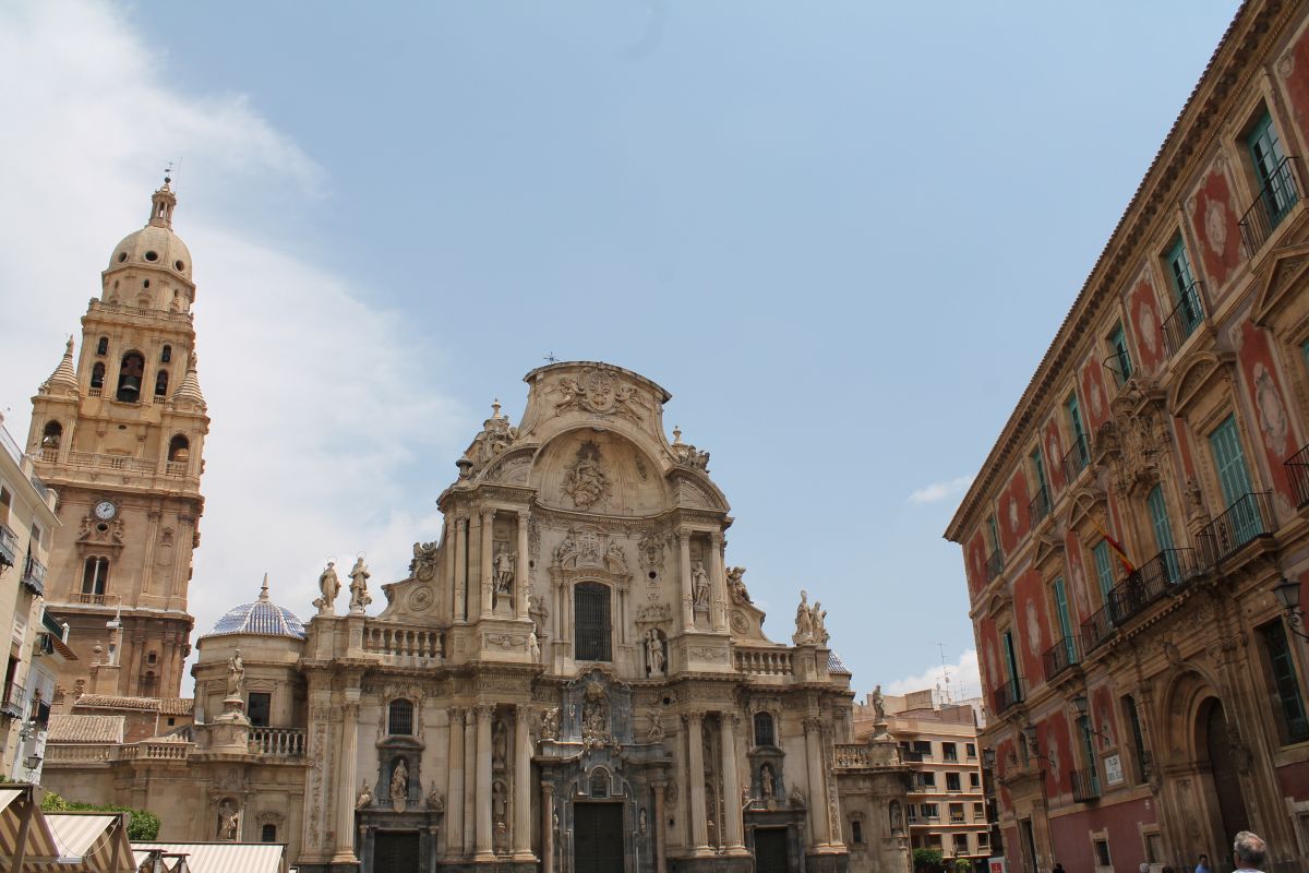 murcia cathedral skyline