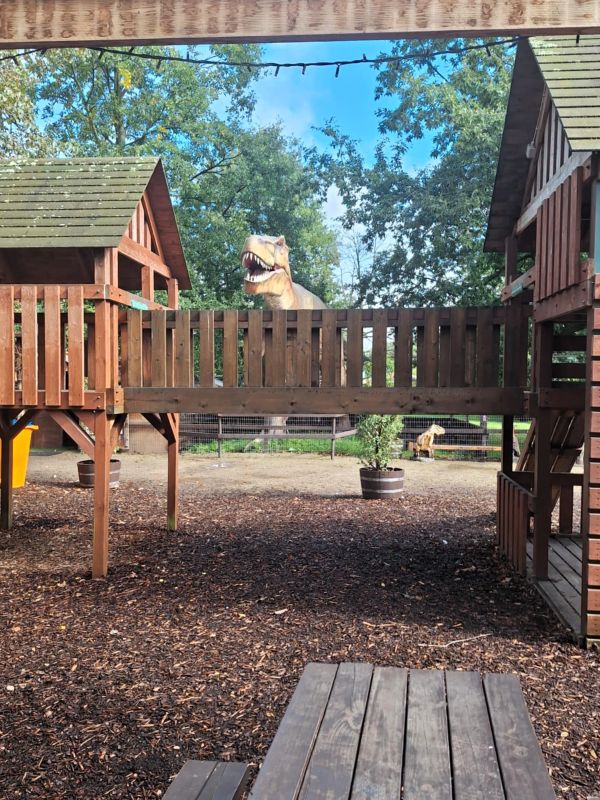 prehistoric playground newpark