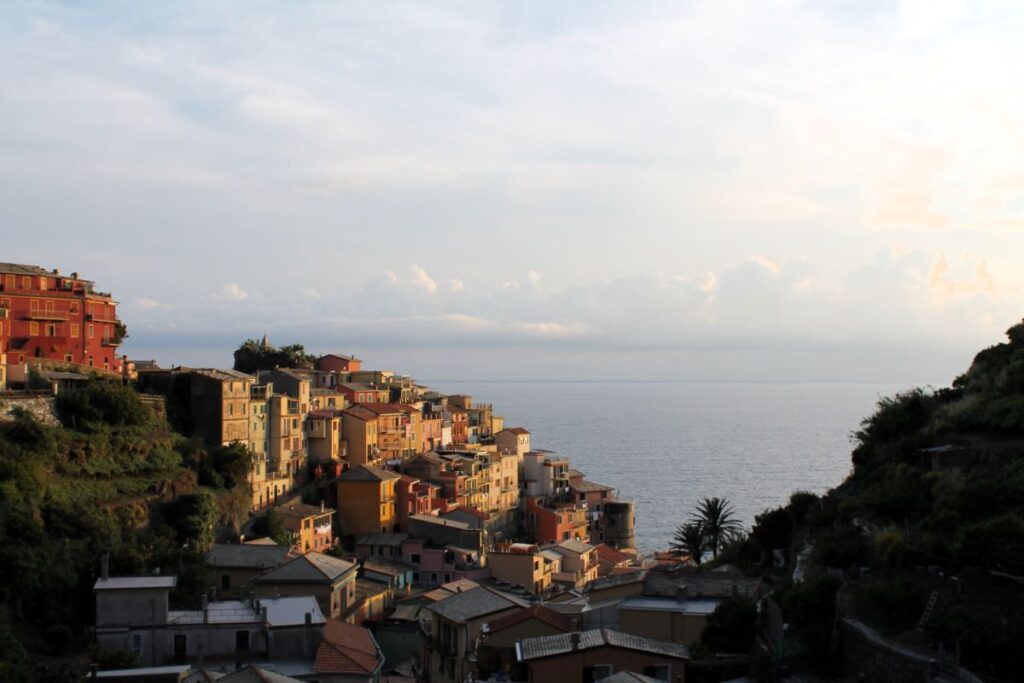 views along cinque terre trail