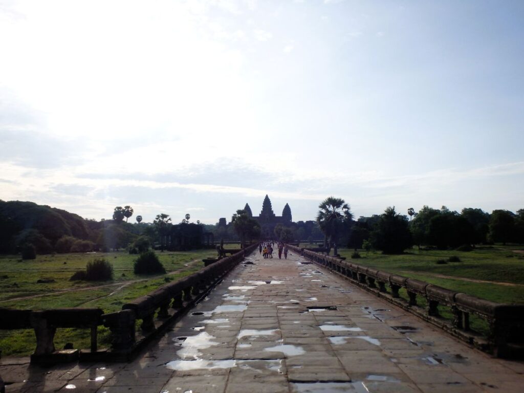 west entrance angkor wat