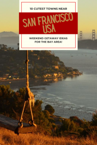 I’ve cherry picked 10 cute towns near San Francisco, all easily accessible from downtown and under a 2 hour drive.